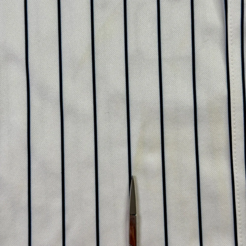 Don Mattingly New York Yankees 23 "Donnie Baseball" Majestic Pinstripe Jersey XL - Picture 7 of 12